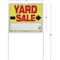 Sunburst Systems Sign Yard Sale 14 in x 22 in with Bracket 10-Pack 3908 - alternate 3